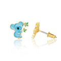 Cutie Koala Stud Earrings for Kids