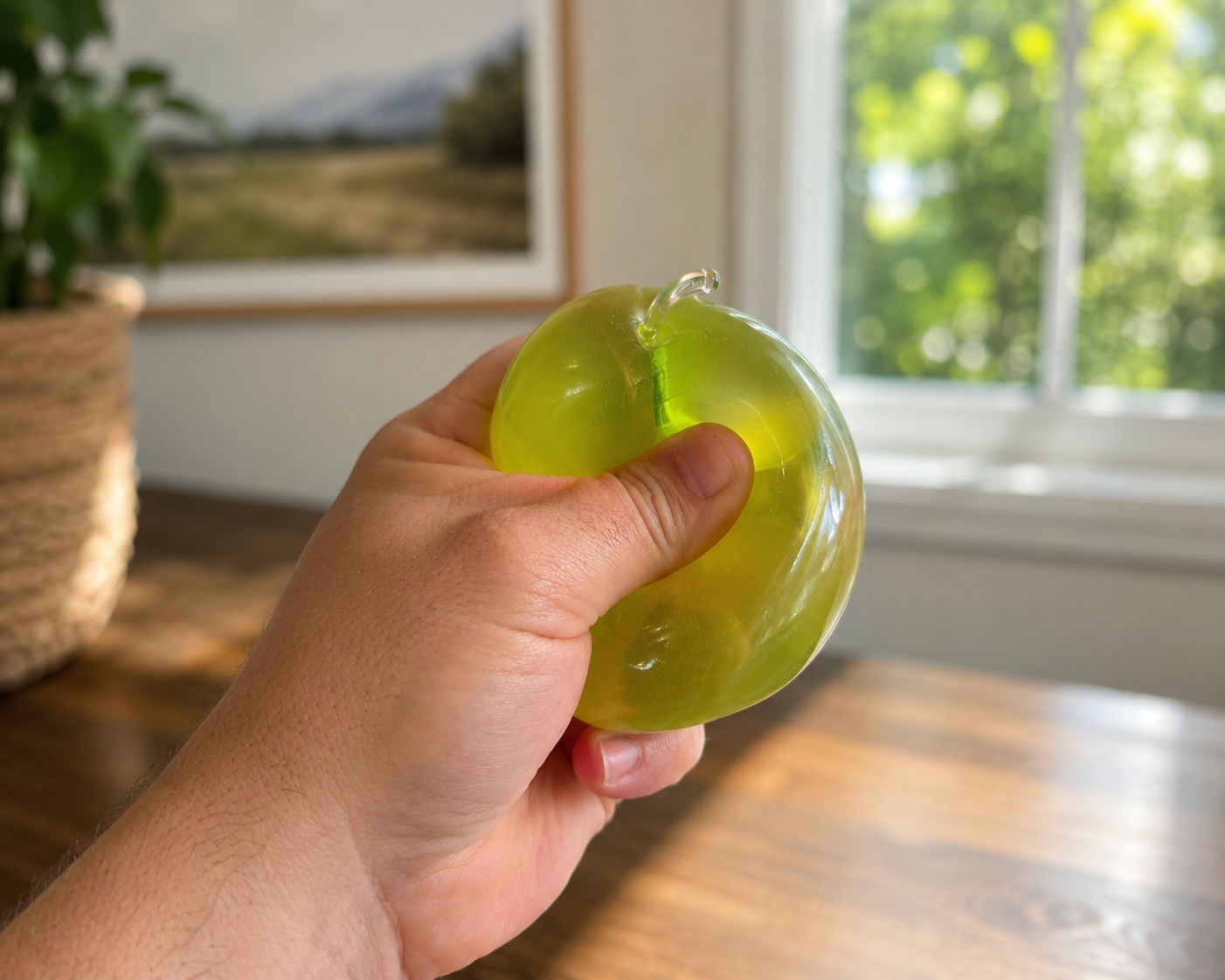 Feelzies SlowFlow™ Squishy Apples — Sensory Fidget Toy