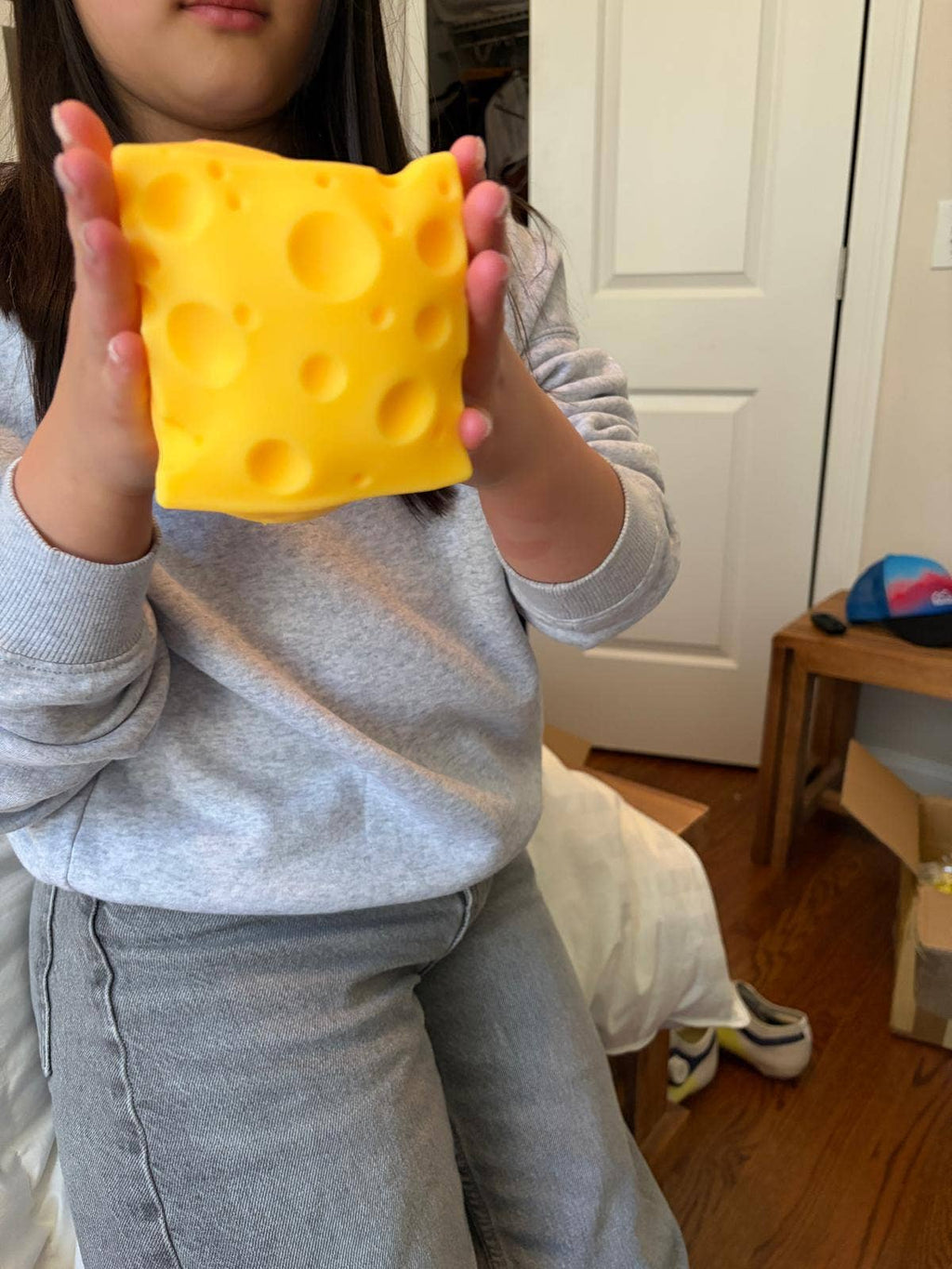 Feelzies™ Cheese Squishy | Stress Relief Fidget Toy — Two Sizes