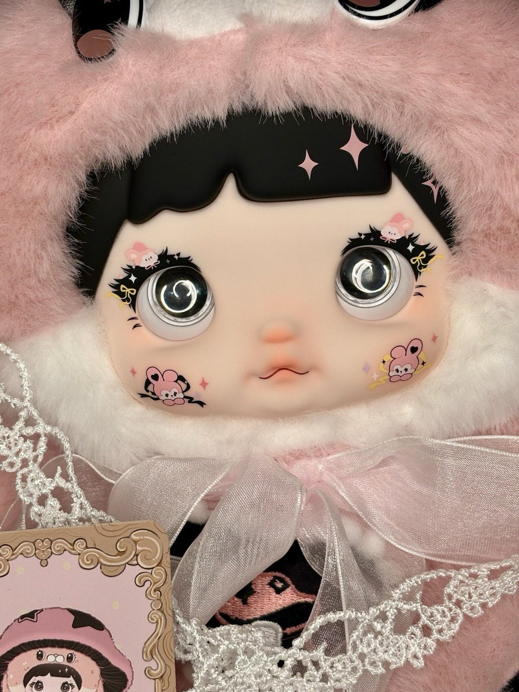 Nommi Mushroom 400% Series Plush - Confirmed Caprielle New Open Bag and Card