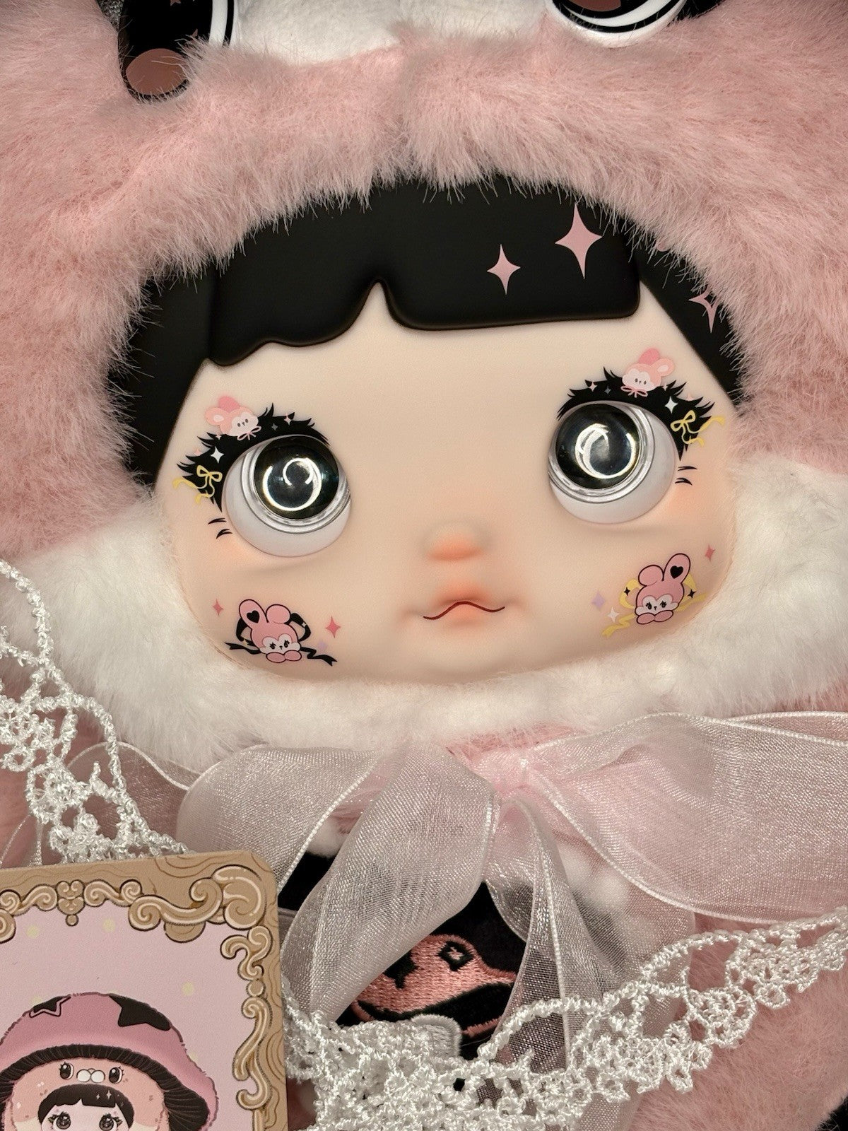 Nommi Mushroom 400% Series Plush - Confirmed Caprielle New Open Bag and Card
