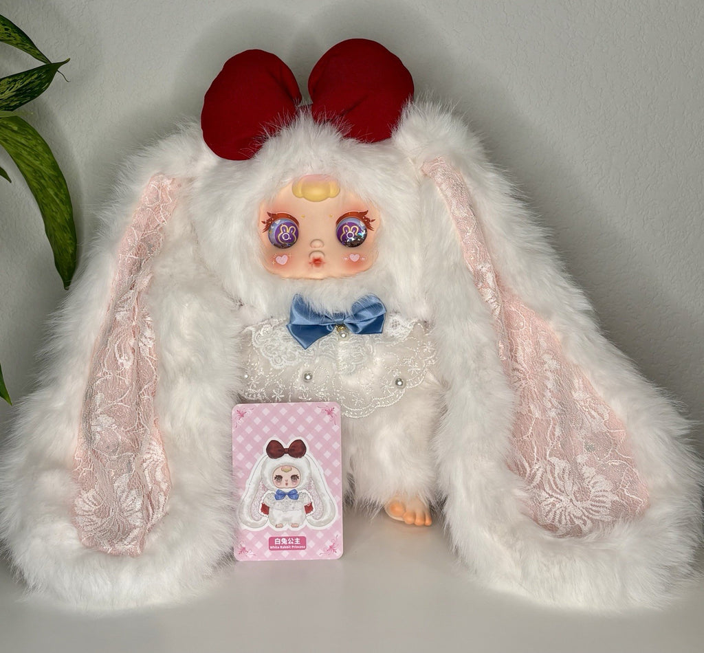 NEW MM Milk Candy Sweet Dream Kingdom 600% Plush 17” - White Rabbit Princess