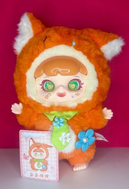 ManChao 400% Red Fox Plush — Dreams Are Colorful V2 | Authentic Designer Collect