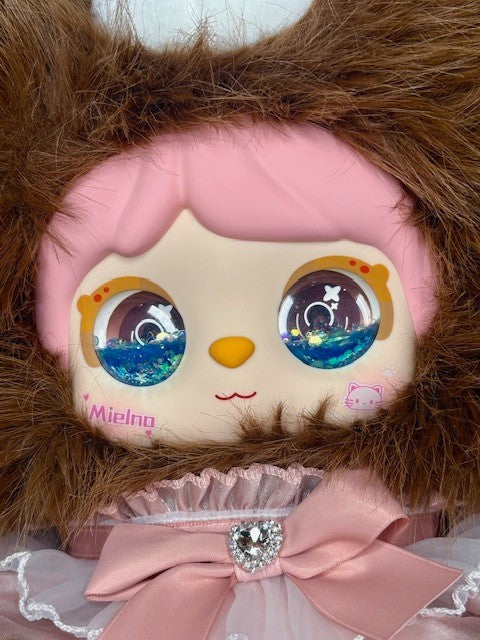 Mielno Meow Rabbit Diary 800% Sweet Talk Plush Liquid Glitter Eyes Designer Cat