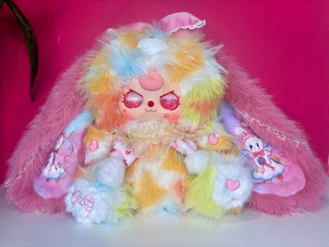 Baby Three Lily Rabbit Town V5 400% Rainbow Bunny Designer Plush Blind Box