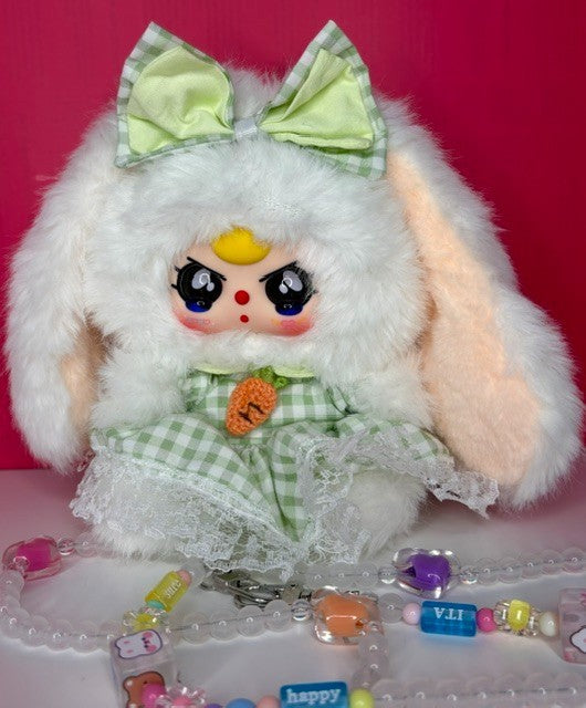 Baby Three BB3 Macchiato Mini Rabbit Bag Plush Coin Purse Customer Pick New