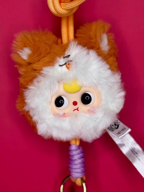 Baby Three BB3 Mobile Phone Lanyard Plush Blind Box - 12 Animals of Your Choice!