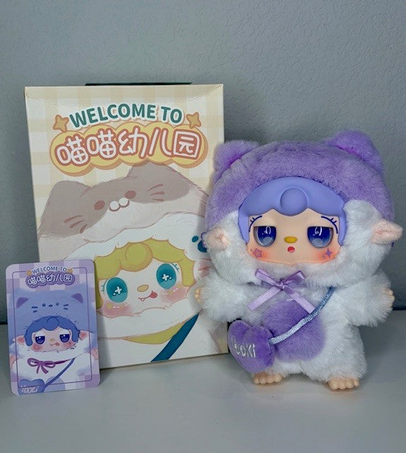 Yooki Meow Meow Kindergarten Plush Pendant - Choice of 6 Darling Yookis