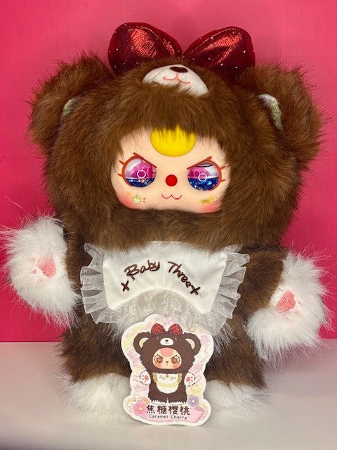 Baby Three BB3 Sugar Baby 400% V2 焦糖樱桃 Caramel Cherry Bear Plush Blind Box