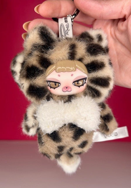 Piku The Week Plush Pendant Blind Box — Choice of 6 Days Y2K Leopard Charm