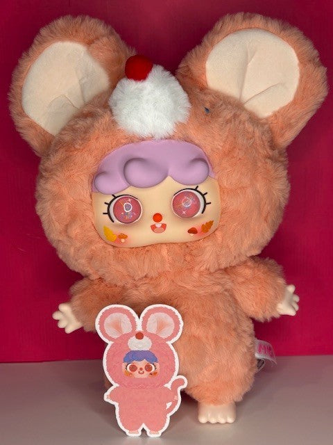 NEW Migo Give Yourself a Hug 400% Designer Plush- Embrace Amy's Autumn