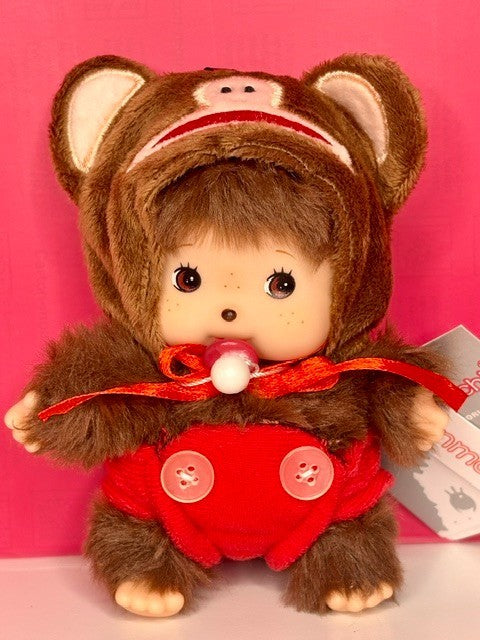 Monchhichi Monkey Costume Collector Plush Doll New
