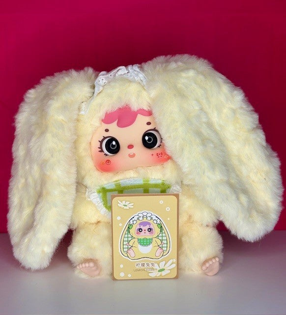 Samuel Rabbit Big Family Plush Pendant — Choice of 6, Big & Soft Bunny Cuties