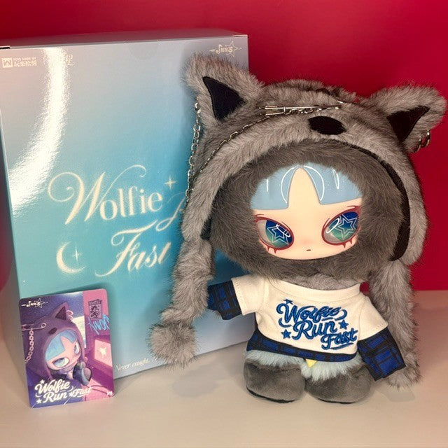 INN's Wolfie Run Fast Limited Edition Collectible Plush Figure New