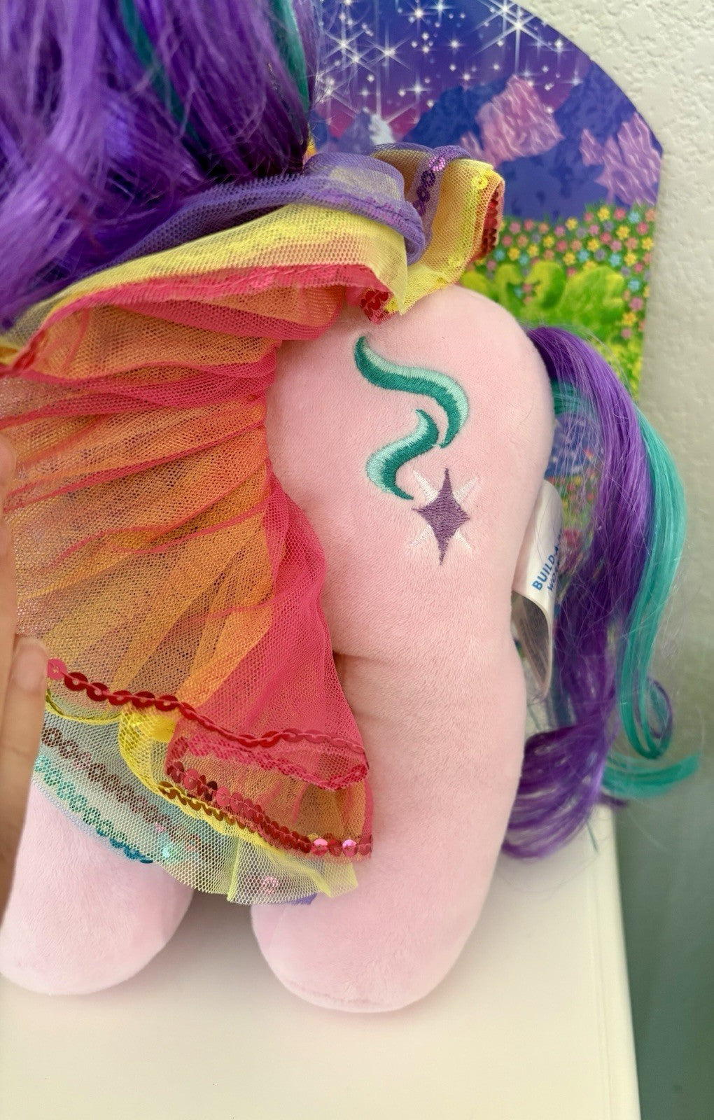 My Little Pony Starlight Glimmer Build a Bear Plush Stuffed Animal 