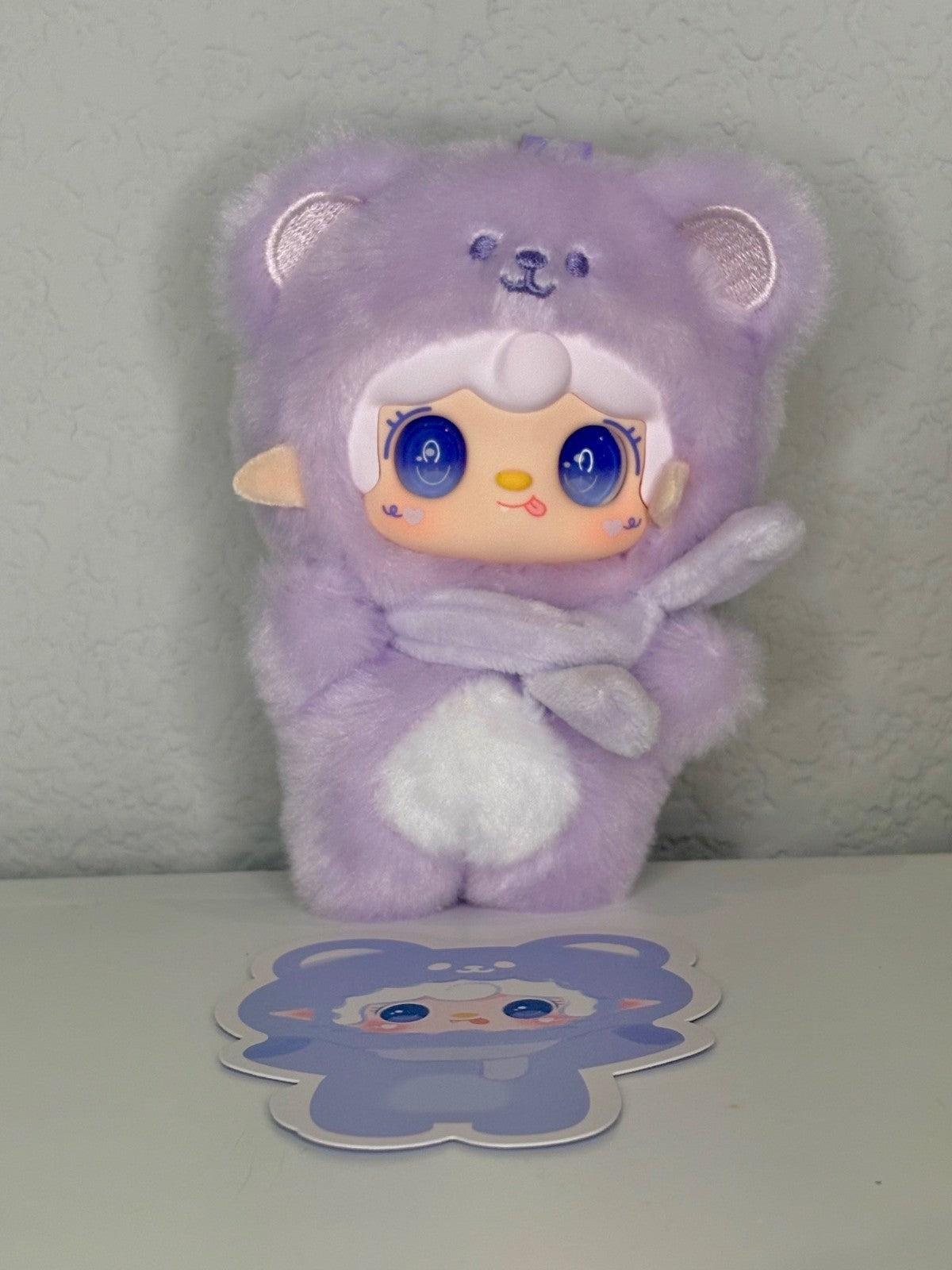 Yooki V4 Take A Bite Of Bear Series Plush Designer Keychains- Your Choice!