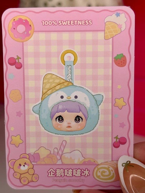 Nommi Sweetness 100% Series Plush Pendant Toy Confirmed Blind Box Figure Doll