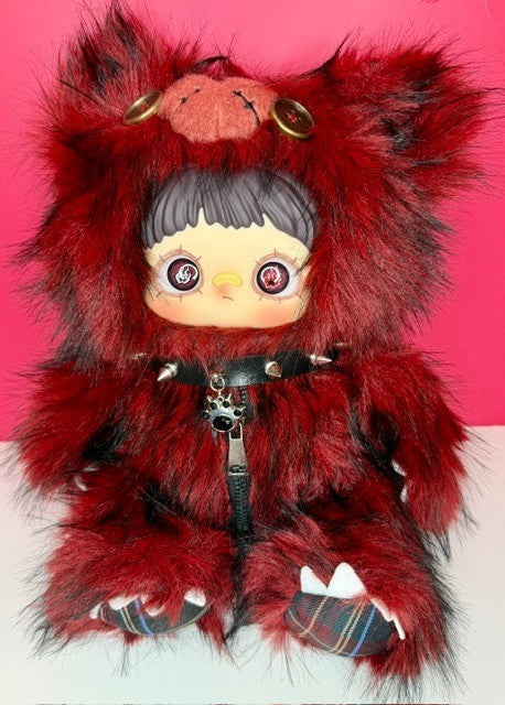 Maymei 400% Rebel Doll Backpack Rage Plush Blind Box New