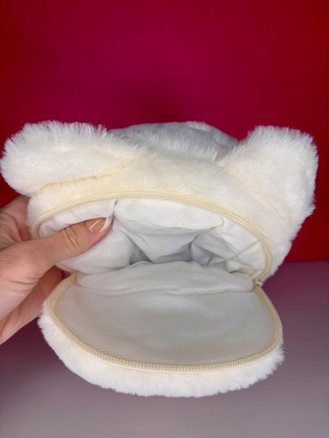 New Baby Three BB3 Fortune Cat AMERICAN SHORTHAIR Zipper Bag Confirmed Plush Toy