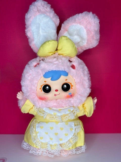 Samuel 400% Pink Rabbit Original Series Plush Blind Box Authentic NEW