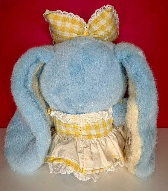 Baby Three BB3 Lily Rabbit Town V5 400% Yellow & Blue Bunny Plush New
