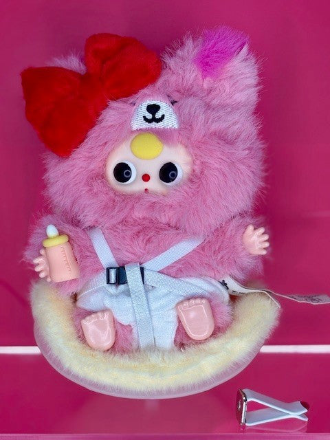 BabyThree BB3 Vehicle-Mounted Baby Carseat Plush — Pig or Pink Bear, Scented