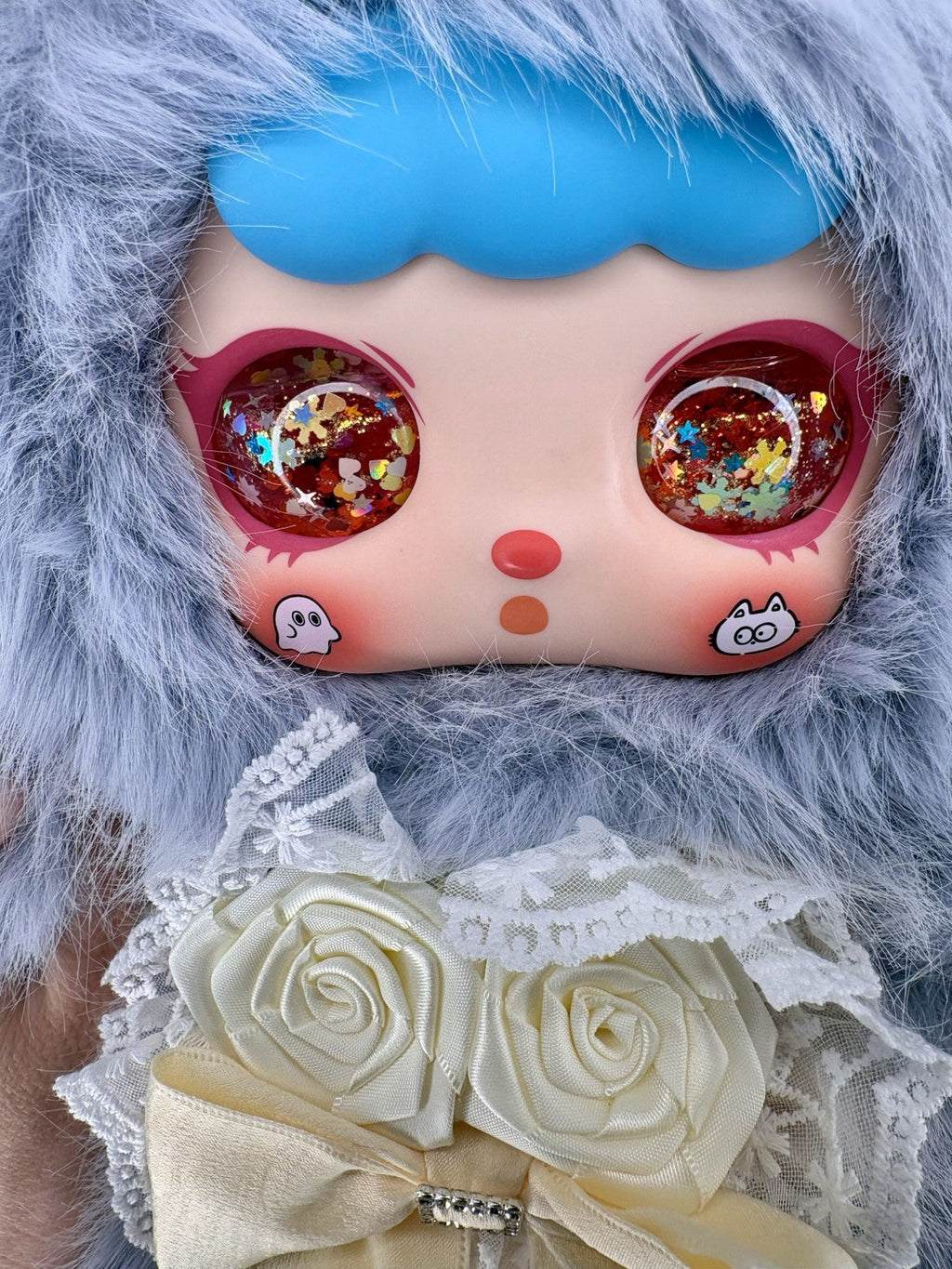 NEW Nai Fu Bunny Sauce 600% Plush Doll- Blueberry Puff