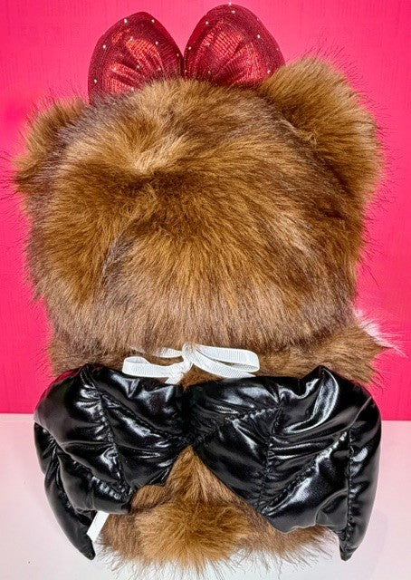Baby Three Sugar Baby 400% V2 Caramel Cherry Custom Faceplate Bear Plush