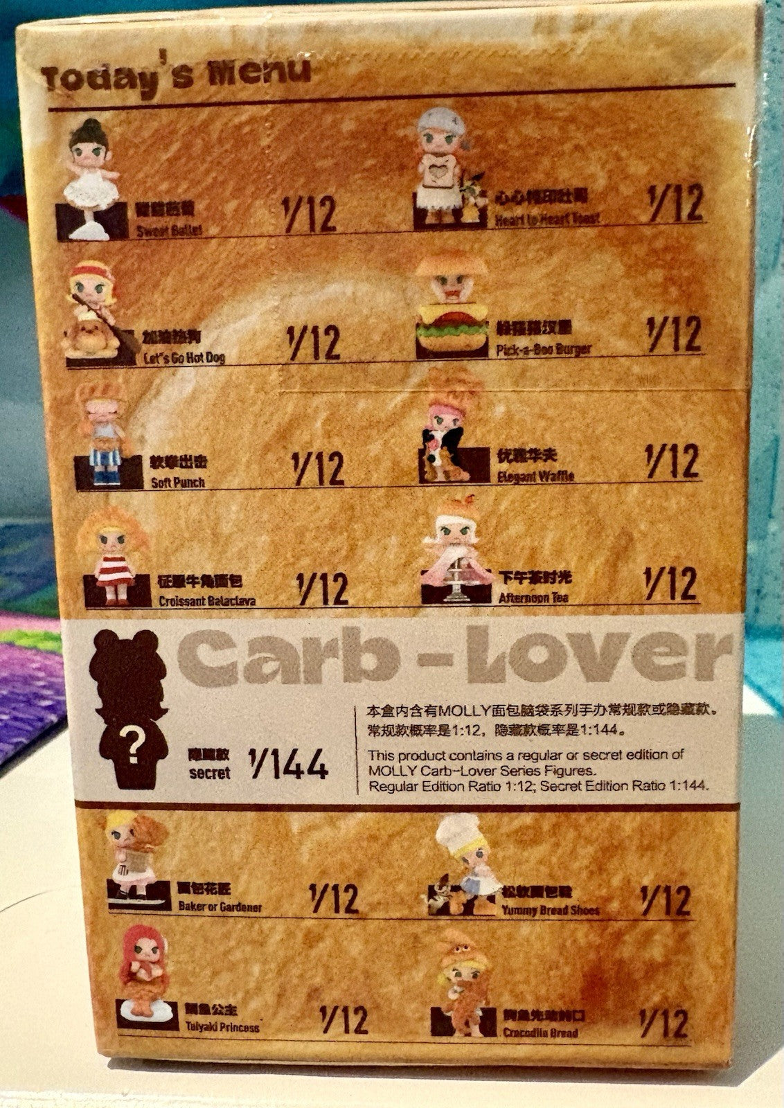 Authentic Popmart Molly Carb Lover Series Figurine