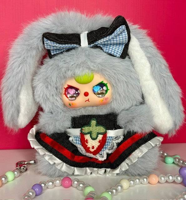 Baby Three BB3 Macchiato Mini Rabbit Bag Plush Coin Purse Customer Pick New