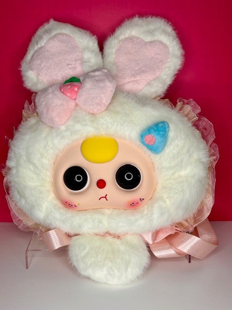 Baby Three 800% Fairytale 春花兔 Spring Flower Bunny Big Head Bag Backpack