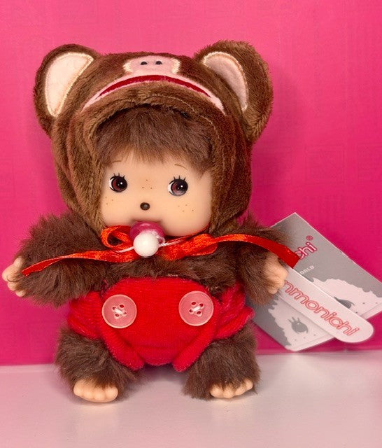 Monchhichi Monkey Costume Collector Plush Doll New