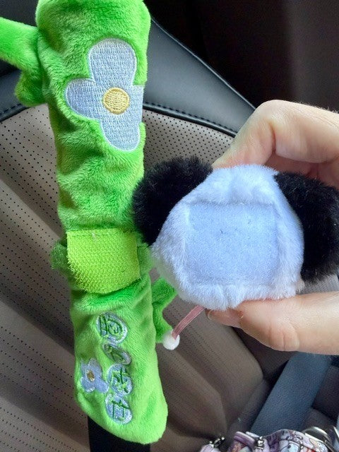 Darlym Plush Car Seat Belt Shoulder Pad Cover New - Choose Design