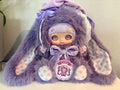 XUEFU 600% Rabbit Lace Dream Purple Authentic Collectible Plush Glitter Eyes