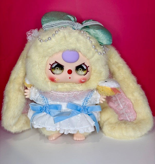 Baby Three Limited Special Edition 白蛇 White Snake 400% Plush Blind Box Rare