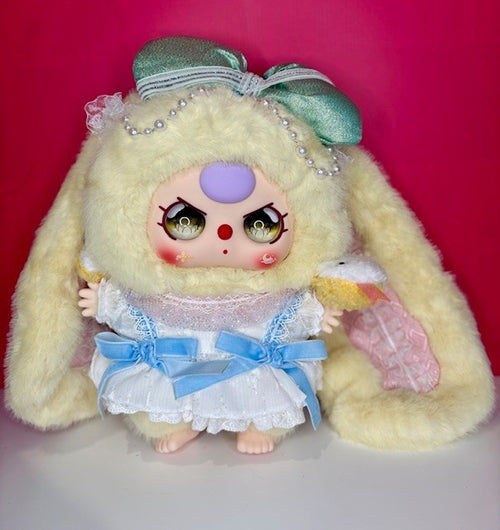 Baby Three Limited Special Edition 白蛇 White Snake 400% Plush Blind Box Rare