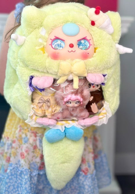 BB3 Baby Three 400% Ita Bag Sweet Fox Plush Backpack Sugar Dream Fluff Whispers