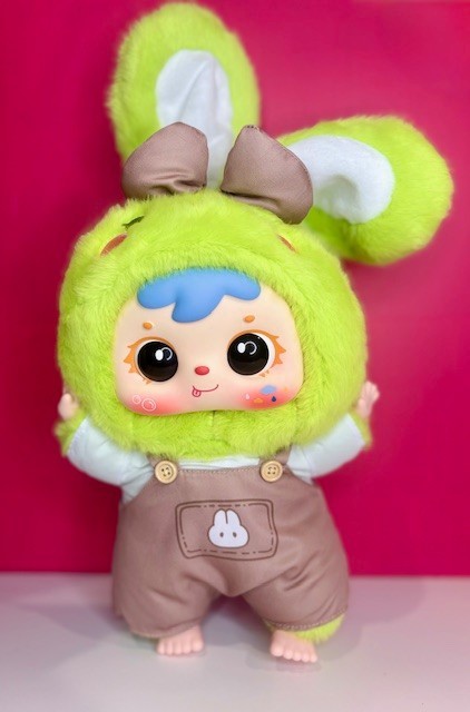 Samuel 400% Green Rabbit Original Series Plush Blind Box Authentic NEW