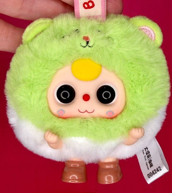 Baby Three BB3 Round Beast Plush Keychain Blind Box New - Choose Character