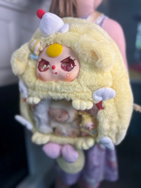 BB3 Baby Three Ita Bag Pudding Puppy Plush Backpack Sugar Dream Fluff Whispers