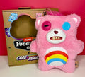 Zuru Fuggler Care Bears Cheer Bear Pink Funny Ugly Plush Monster 9-Inch New