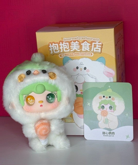 NEW Yooki V10 Hug Goumet Restaurant Series Plush Pendant- Pick & Choose