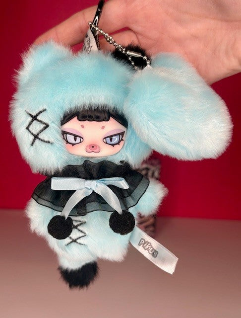 Piku The Week Plush Pendant Blind Box — Choice of 6 Days Y2K Leopard Charm