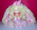 Baby Three BB3 Lily Rabbit Town V5 400% Pink & Yellow Bunny Plush New