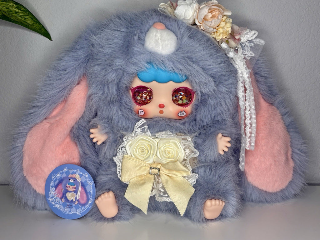 NEW Nai Fu Bunny Sauce 600% Plush Doll- Blueberry Puff