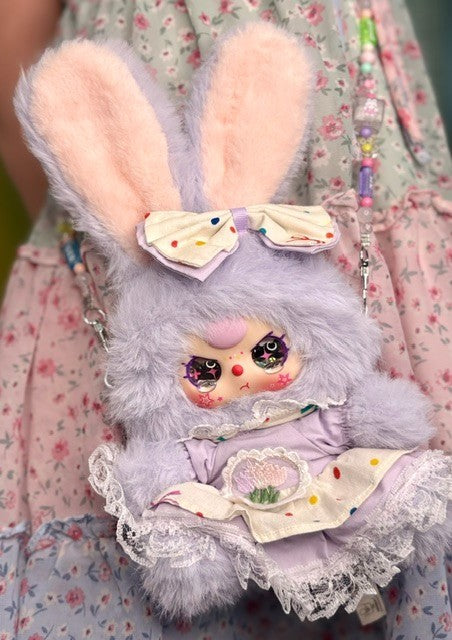 Baby Three BB3 Macchiato Mini Rabbit Bag Plush Coin Purse Customer Pick New