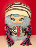 Rebaby Teenage Era 400% Cat Alert Blue Collectible Plush New