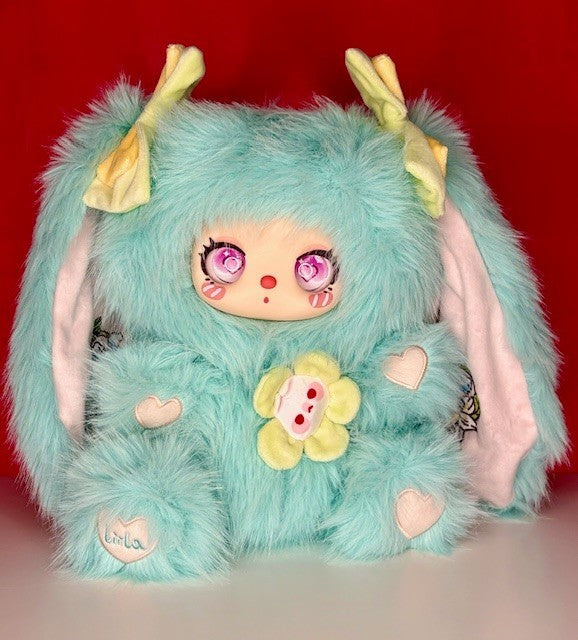 LIILA 600% V2 Tea Time With My Girl Lily Rong Er Mint Bunny Big Designer Plush