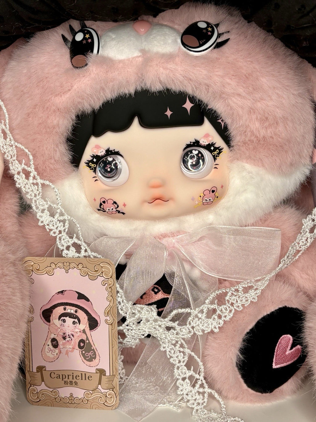 Nommi Mushroom 400% Series Plush - Confirmed Caprielle New Open Bag and Card