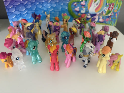 37 Assorted My Little Pony Figurines